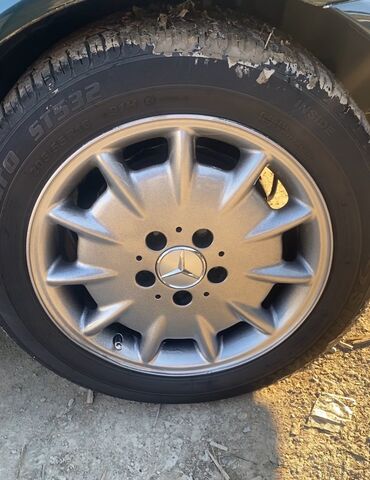 masin acarlari: İşlənmiş Disk təkər Mercedes-Benz 205 / 55 / R 16, 5 Boltlu