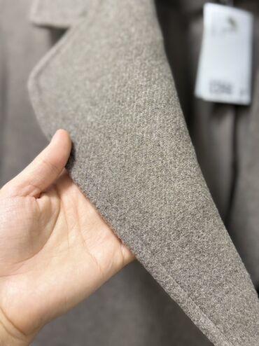 Пальто: Пальто, Халат, Зима, Длинная модель, Двубортная модель, M — 8