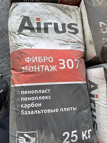xps: Airus Фибро Монтаж 307 — сухая строительная смесь для монтажа и — 1