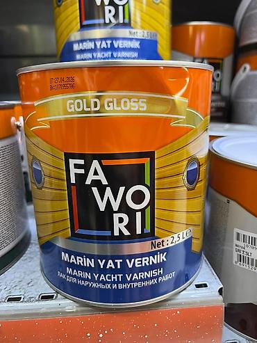 яхтный лак: Fawori Marin Yacht Varnish Gold Gloss — яхтный лак с глянцевым — 1