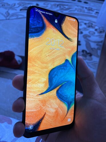 Samsung: Samsung Galaxy A30, Б/у, < 2 ГБ, цвет - Синий, 2 SIM