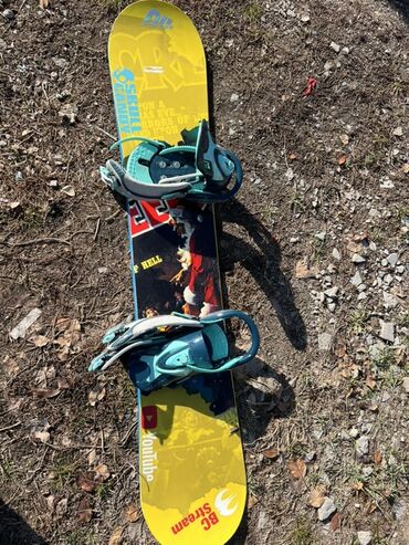 Сноуборды: Универсальные, С креплениями, Б/у — 2