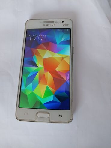 galaxy grand: Samsung Galaxy Grand Dual Sim, 8 GB, rəng - Ağ, Sensor, İki sim kartlı