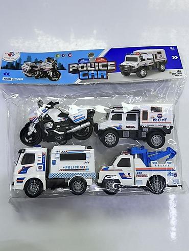 baby brezza: Набор игрушечного транспорта “Police Car” (для детей 3+) Состав — 1
