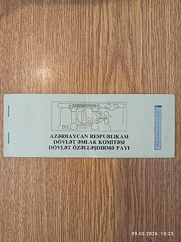 pismenni: Azərbaycan Respublikası Dövlət Əmlak Komitəsi – Dövlət Özəlləşdirmə — 1