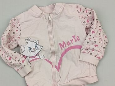 sweterek różowy: Bluza, Disney, 1.5-2 lat, 86-92 cm, stan - Dobry