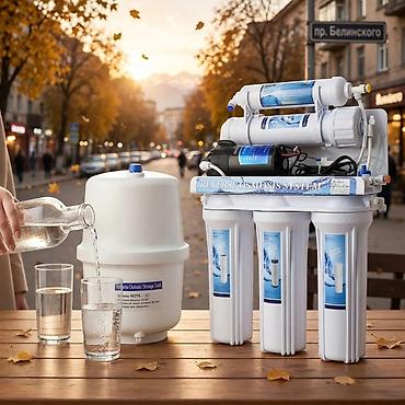 Фильтры для питьевой воды: Система очистки воды «Reverse Osmosis System» для дома Комплект под — 4