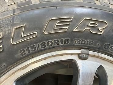 d 110: Колесо летнее R15 / 215 / 80, разболтовка 5x114.3, вылет ET50, литой — 4