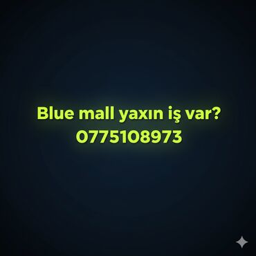 Inzibati heyət: Halal iş olsun. Satıcı Kassir Qabyuyan Aşpaz köməkçisi və s. 5