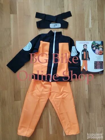 Kostimi za maskenbal: Kostim za decu. Sadrži: Jaknicu, pantalone i traku za glavu. Preporuka — 4