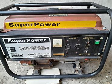 mini sok çəkən: SuperPower SH10000DX benzin generatoru - Brend/model: SuperPower — 1