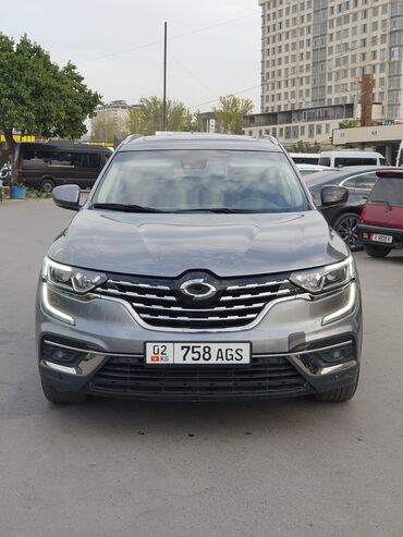 машины на заказ из кореи: Семиместный внедорожник Renault Samsung qm6 серого цвета с панорамным