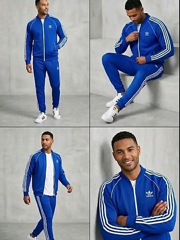 adidas pamucne trenerke: Muški komplet trenerke – gornji deo i donji deo - Model: klasična — 2