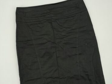 spódnice szyfonowa czarne: Skirt, XL (EU 42), condition - Good