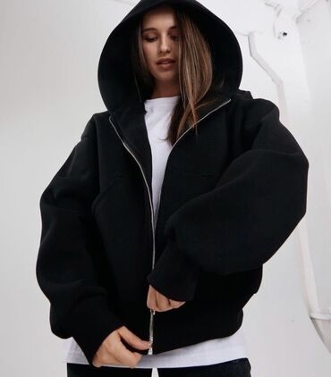 Толстовки, худи: Худи, Оверсайз, Китай, Новый, Стандарт — 2