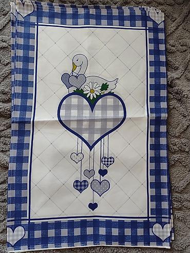 Kuhinjski tekstil: Kuhinjske krpe sa štampom – razni dekorativni motivi - Materijal — 6