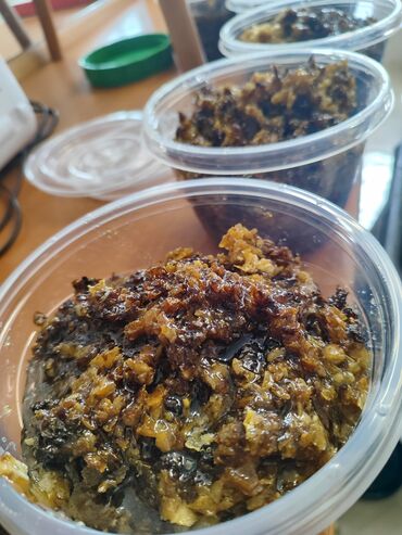 купить пластиковые банки: Пчелиная забрусная смесь (перга/забрус с мёдом) в пластиковых
