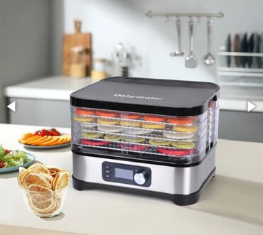 Сушилки для овощей и фруктов: Сушилка для овощей Техномир SG-400LCD Мощность 400вт Количество — 12