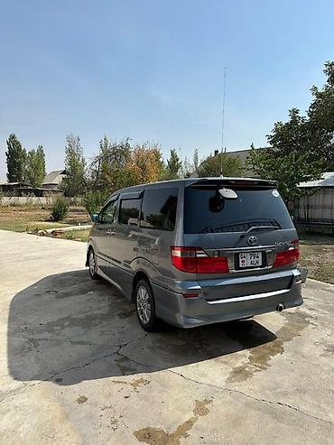 rota grid: Toyota Alphard: 2003 г., 3 л, Автомат, Бензин, Минивэн — 2