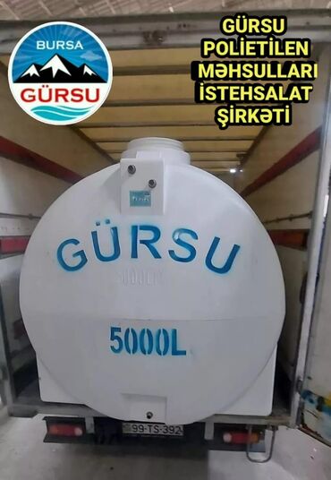 Baklar və çənlər: Bak, Plastik, 10000 l l, Yeni, Pulsuz çatdırılma, Rayonlara çatdırılma — 13