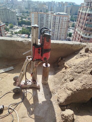 Beton işləri: Beton kəsmə beton deşmə xidməti Karot - HILTI DD 200 / 350 ilə 25 ° — 20