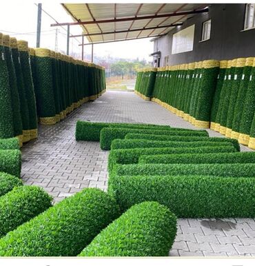 Bağ və bostan üçün digər məhsullar: Yaşıl dekorativ hasar-çim çit-setka qazon. Şirkətimiz tərəfindən — 5