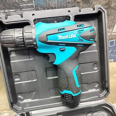 курки: Аккумуляторный шуруповёрт/дрель Makita 12V в кейсе. Характеристики: - — 1