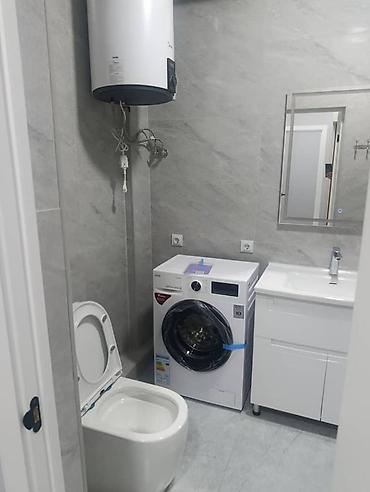 квартира с панорамными окнами: 1 комната, 37 м², Кок-Жар мкр Элитка, 10 этаж, Дизайнерский ремонт — 9