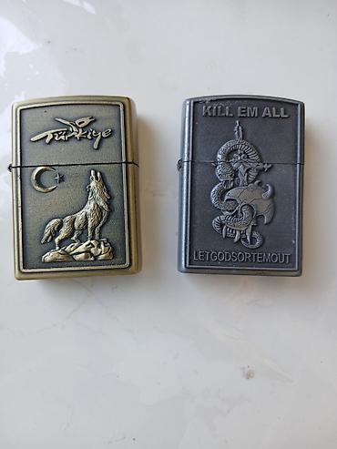 salon 06: Məhsul: Metal benzini çilən Zippo tipli çaxmaqdaşlı alışqanlar (2 — 1