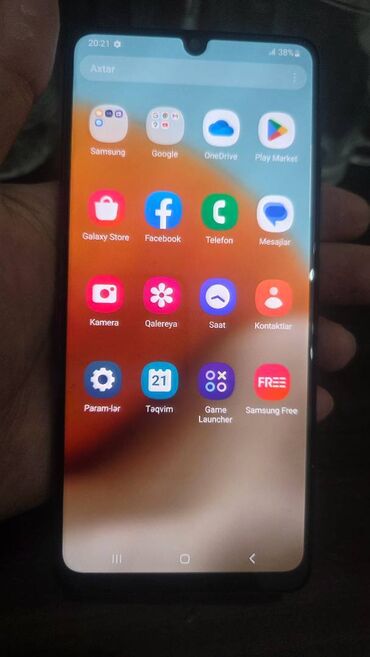 Samsung Galaxy A32, rəng - Mavi, Barmaq izi