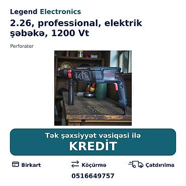 drel: Elan başlığı: Perforator 2.26, professional, elektrik şəbəkə, 1200 Vt — 1