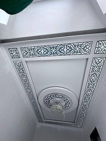 Натяжной потолок: Натяжной потолок Глянцевое Монтаж — 5