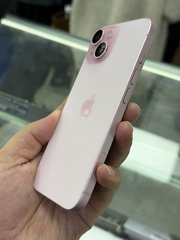 Мобильные телефоны и аксессуары: IPhone 15, Б/у, 128 ГБ, Розовый, Кабель, 88 % — 4