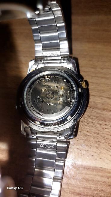 saat iphone: Seiko 5 avtomatik qol saatı - Model: Seiko 5, Ref. SNXS79J1 (Cal — 10
