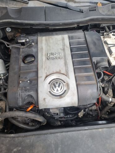талас пасат: Бензиновый мотор Volkswagen 2005 г., 2 л, Б/у, Оригинал