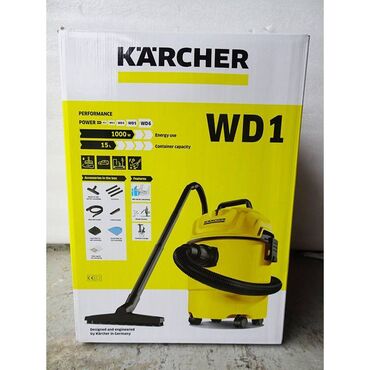 Tozsoranlar: Tozsoran KARCHER WD 1 Brend: KARCHER Model: WD 1 Güc: 1000 W bomo