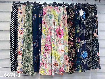 second hand ruma: Pantalone za punije – širokog kroja sa elastičnim pojasom i džepovima — 7