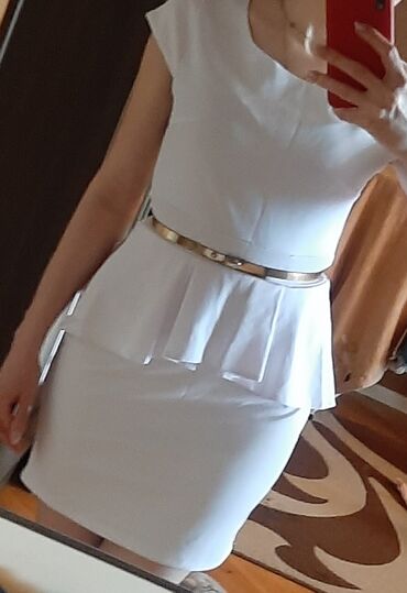 белое платье: Вечернее платье, M (EU 38)
