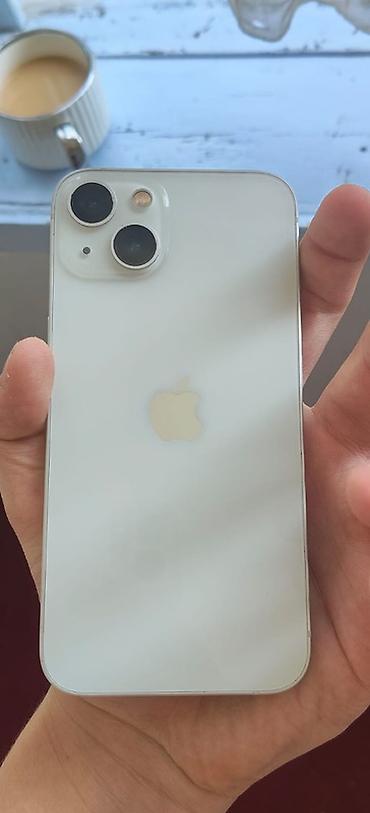 hp hewlett packard: IPhone 13, Б/у, 128 ГБ, Старлайт — 1