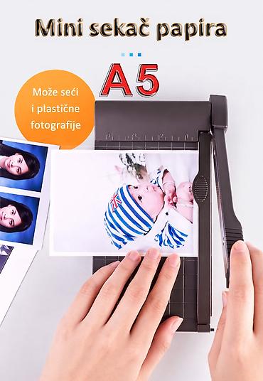 Ostali ručni alati: Nova A5 giljotina za papir. Može da iseče maksimalnu dužinu od 16 cm — 1