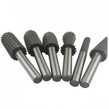 hilda laser: SET GLODALA ZA DRVO 6 KOMADA HSS 6MM | Set HSS glodala za obradu — 2