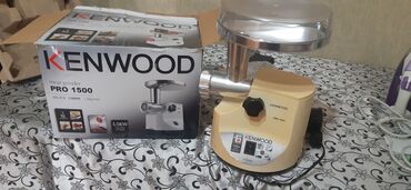 Mikrodalğalı sobalar: Ət çəkən maşın Kenwood, 1500 Vt, Reverssiz, Yeni