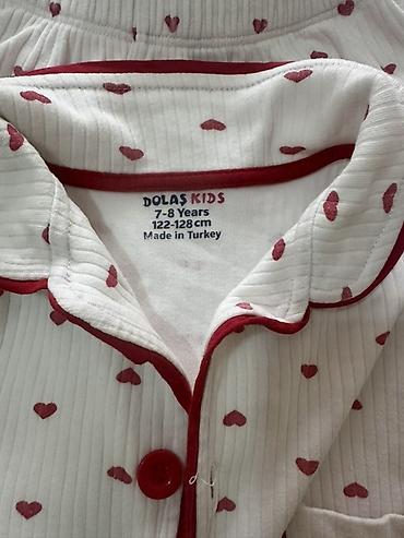 Dəstlər: Uşaq pijama dəsti – Dolas Kids - Ölçü: 7–8 yaş (122–128 sm) - İstehsal — 2