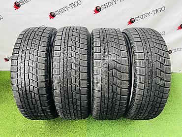 Шиналар 215 / 60 / R 16, Кыш, Колдонулган, Комплект, Жеңил унаалар, Жапония, Yokohama