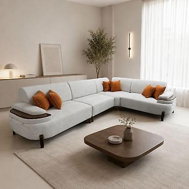 sofa: Угловой диван, Без подлокотников — 5