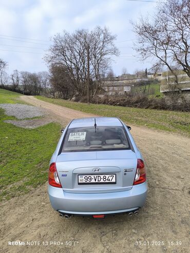 əlimyandı satılan maşınlar: Hyundai Accent: 1.4 l | 2008 il Sedan