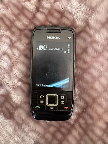 vnus s60: Nokia E66, rəng - Qara, Düyməli — 1