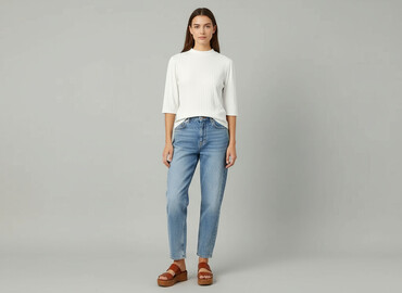 stradivarius top bez ramiączek: Stradivarius, Топ жіночий, розмір L