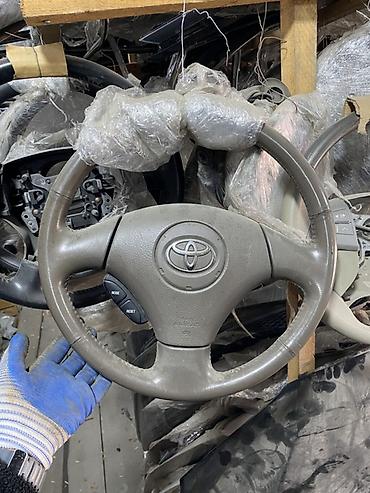 Детали салона: Рулевое колесо Toyota (с кнопками управления на левой спице) - — 1