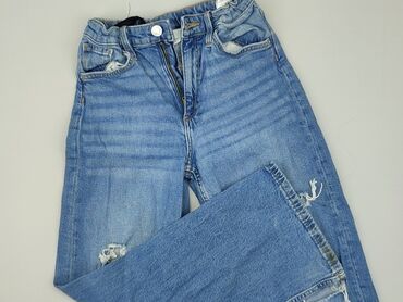 Jeans: Jeans, H&M, 10 years, 140, condition - Good